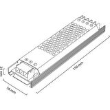 Nevo 12V 5A Slim Led Trafosu NT60-12