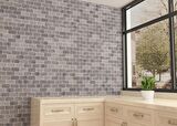 Tuqco Doğal Taş Fileli 5cm x 10cm Carrara Eskitme Mermer Mozaik Banyo Mutfak Tezgah Arası Duvar Kaplama Döşeme Paneli