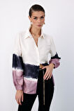 Sateen Zebra Desen Gömlek 1556-2519