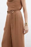 Sateen Kadın Kemer Detaylı Pantolon 1794-5044