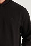 Ds Damat Relaxed Fit Siyah Sweatshirt 8HCE2ORT01001 8HCE2ORT01001