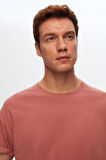 Ds Damat Comfort Pembe Bol Kesim %100 Pamuk T-Shirt