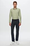 Ds Damat Regular Fit Yesil Düz Gömlek 8HC02ORT14327 8HC02ORT14327