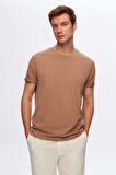 Ds Damat Lacivert/Bordo/Beyaz/Vizon/Antrasit 5'Li Oversize %100 Pamuk T-Shirt 6HC14ORTBN006 6HC14ORTBN006