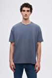 Ds Damat Comfort Füme Bol Kesim %100 Pamuk T-Shirt