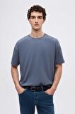 Ds Damat Comfort Füme Bol Kesim %100 Pamuk T-Shirt