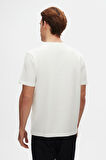Twn Slim Fit Ekru Baskılı T-Shirt