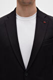 Twn Slim Fit Siyah Fitilli Örme Takim Elbise