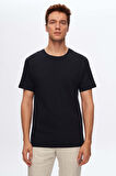 Ds Damat Slim Fit Siyah/beyaz/lacivert 3'lü T-Shirt 4HC14ORTBN533