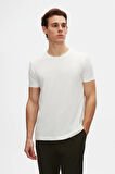 Ds Damat Slim Fit Beyaz 3'lü T-Shirt 4HC14ORTBN533