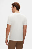 Ds Damat Slim Fit Beyaz 3'lü T-Shirt 4HC14ORTBN533