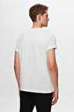 Ds Damat Beyaz 5'Li Oversize %100 Pamuk T-Shirt