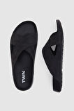 Twn Siyah Çapraz Bant Terlik