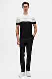 Ds Damat Slim Fit Ekru Rayon Triko T-Shirt