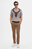 Ds Damat Relaxed Fit Gri %100 Pamuk T-Shirt