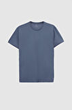 Ds Damat Relaxed Fit Füme %100 Pamuk T-Shirt