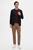 Ds Damat Relaxed Fit Mürdüm %100 Pamuk T-Shirt