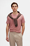 Ds Damat Relaxed Fit Pembe %100 Pamuk T-Shirt