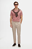 Ds Damat Relaxed Fit Pembe %100 Pamuk T-Shirt