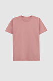 Ds Damat Relaxed Fit Pembe %100 Pamuk T-Shirt