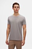 Ds Damat Slim Fit Kiremit/Gri/Beyaz 3'Lü T-Shirt
