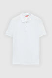 Ds Damat Slim Fit Beyaz Kutulu Polo Yaka T-Shirt 4HC14ORTKPLO1
