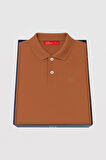 Ds Damat Slim Fit Tütün Kutulu Polo Yaka T-Shirt