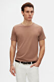 Ds Damat Slim Fit Antrasit/vizon/beyaz 3'lü T-Shirt 4HC14ORTBN533