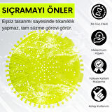 Mulpex Limon Kokulu Pisuvar Süzgeci - 9 Adet - Pisuvar, Küvet ve Lavabolar İçin 15x15 cm