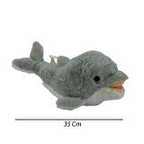 Sevimli Peluş Yunus 35 Cm.