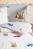 Kanz Ranforce Bebek Nevresim Takımı Knz-001 Digger Cars