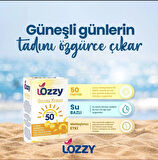 Lozzy SPF50+ Su Bazlı Matlaştırıcı Güneş Kremi - E Vitamini İçerikli, Yağsız Formül - UVA/UVB Korumalı - 139 ml
