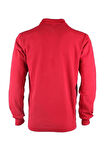 PADUS %100 Pamuk Polo Yaka Uzun Kollu T-Shirt Şık ve Konforlu İş ve Genel Kullanım