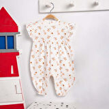 Tiffany Baby Apricot Fırfırlı Atlet Bebek Tulumu 2455089