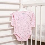 Tiffany Baby Jakarlı Flowering Theme Kruvaze Bebek Body 57022