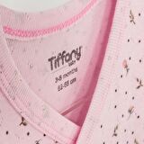Tiffany Baby Jakarlı Flowering Theme Kruvaze Bebek Body 57022