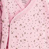 Tiffany Baby Jakarlı Flowering Theme Kruvaze Bebek Body 57022