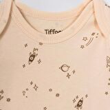 Tiffany Baby Galaxy Organic Theme Yarım Kollu Bebek Body 61008