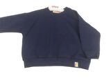 Tiffany Sweatshirt Oversize Theme Lacivert
