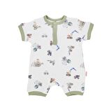 Tiffany Baby Work Machine Yarım Kol Kısa Bebek Tulumu 13026