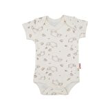 Tiffany Baby Lamb Organik Theme Yarım Kol Bebek Body 20008