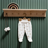 Tiffany Baby Happy Lambs Organik Patikli Pantolon 33007