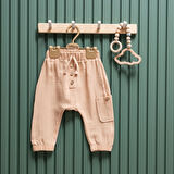 Tiffany Baby Müslin Theme Şalvar Düğmeli Alt 26006