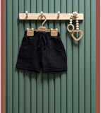 Tiffany Şort Müslin Theme Siyah