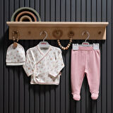 Tiffany Baby Cute Cats Theme 3'lü Zıbın Set 34078