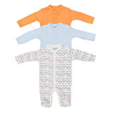 Tiffany Baby Striped Theme 3'lü Patikli Tulum 53040