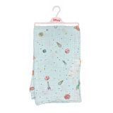 Tiffany Baby Baskılı Müslin Bebek Battaniyesi 79080