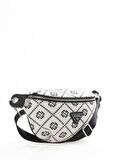 Fossil Siyah Kadın 40x16x8 cm Kanvas Bel Çantası 05FM24Y1009