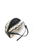 Fossil Siyah Kadın 22x16x9 cm Kanvas Çapraz Çanta 05FM24Y1010
