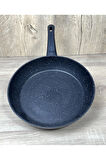 24 cm Granit Tava Siyah